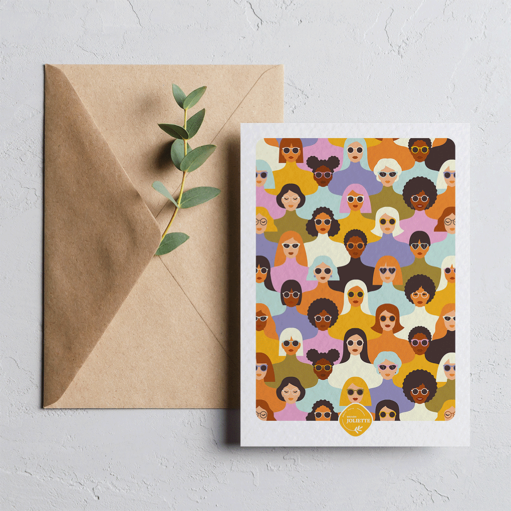 maison-joliette-multitude-postkarte-10-5x14-8-cm-mit-umschlag image 3