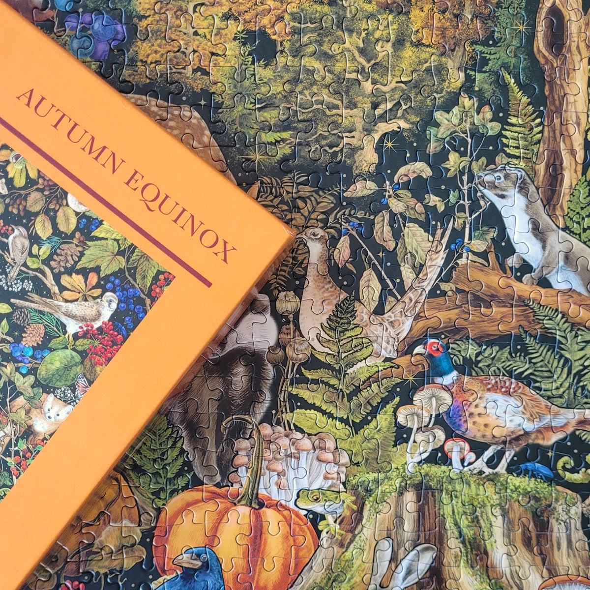 gibsons-art-file-autumn-equinox-puzzle-1000-teile-wald image 2