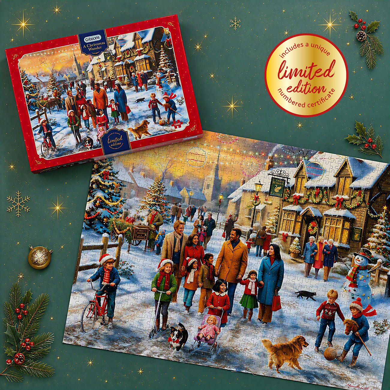gibsons-a-christmas-wander-puzzle-1000-teile-limitiert image 1
