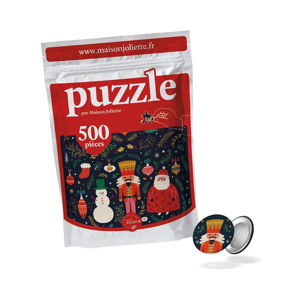 maison-joliette-casse-noisette-puzzle-500-teile-mit-badge image 1