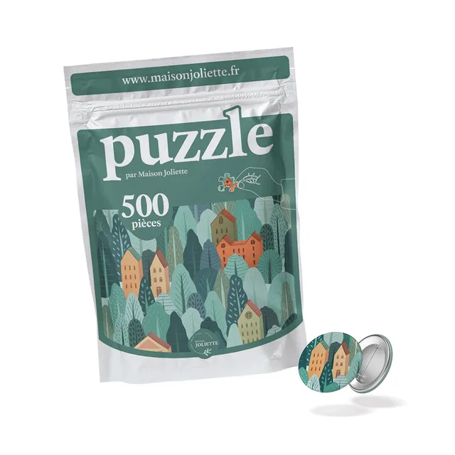 maison-joliette-du-vent-dans-les-cimes-puzzle-500-teile-mit-badge image 1