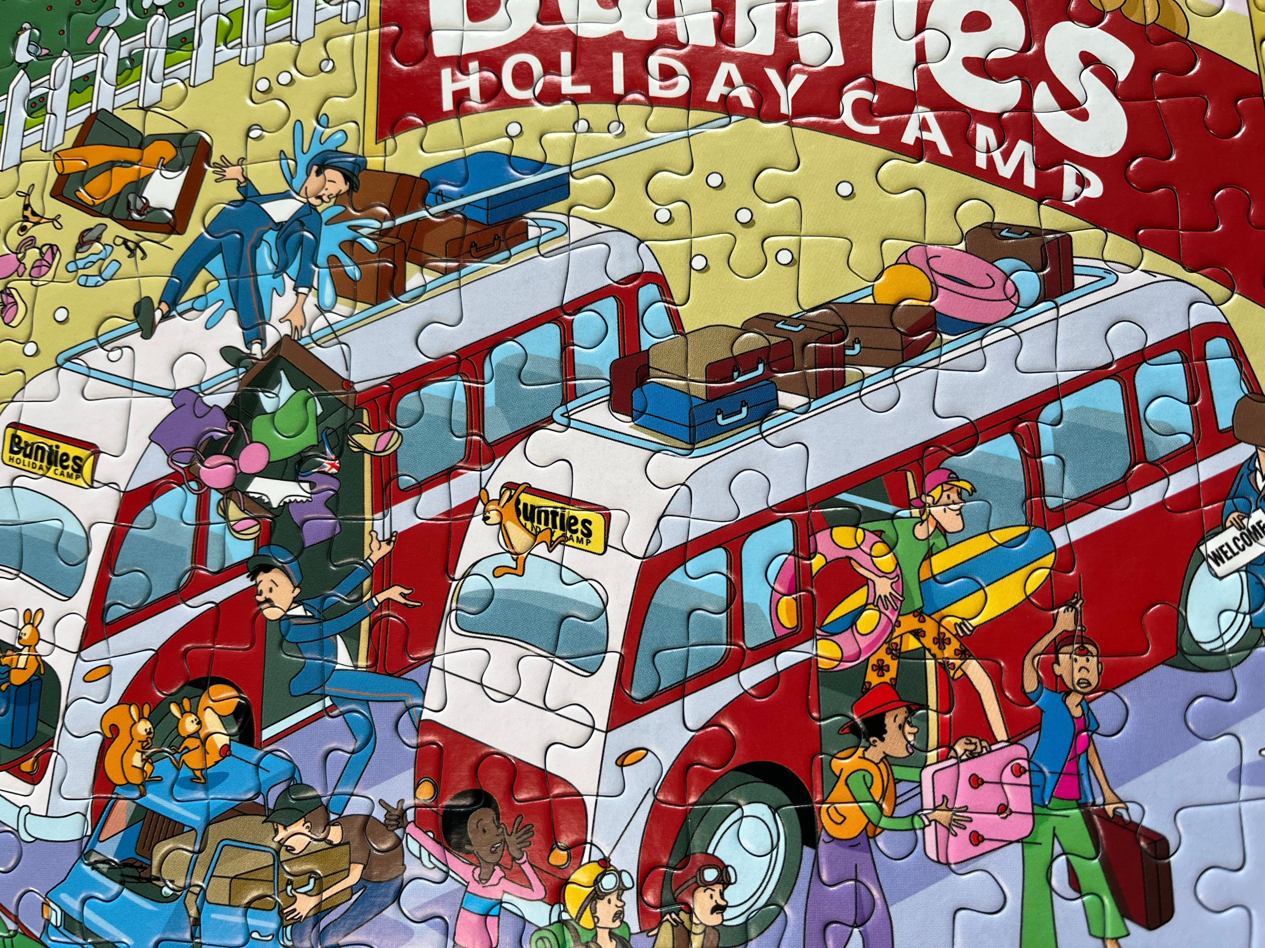 gibsons-trouble-in-paradise-puzzle-1000-teile-cartoon image 3