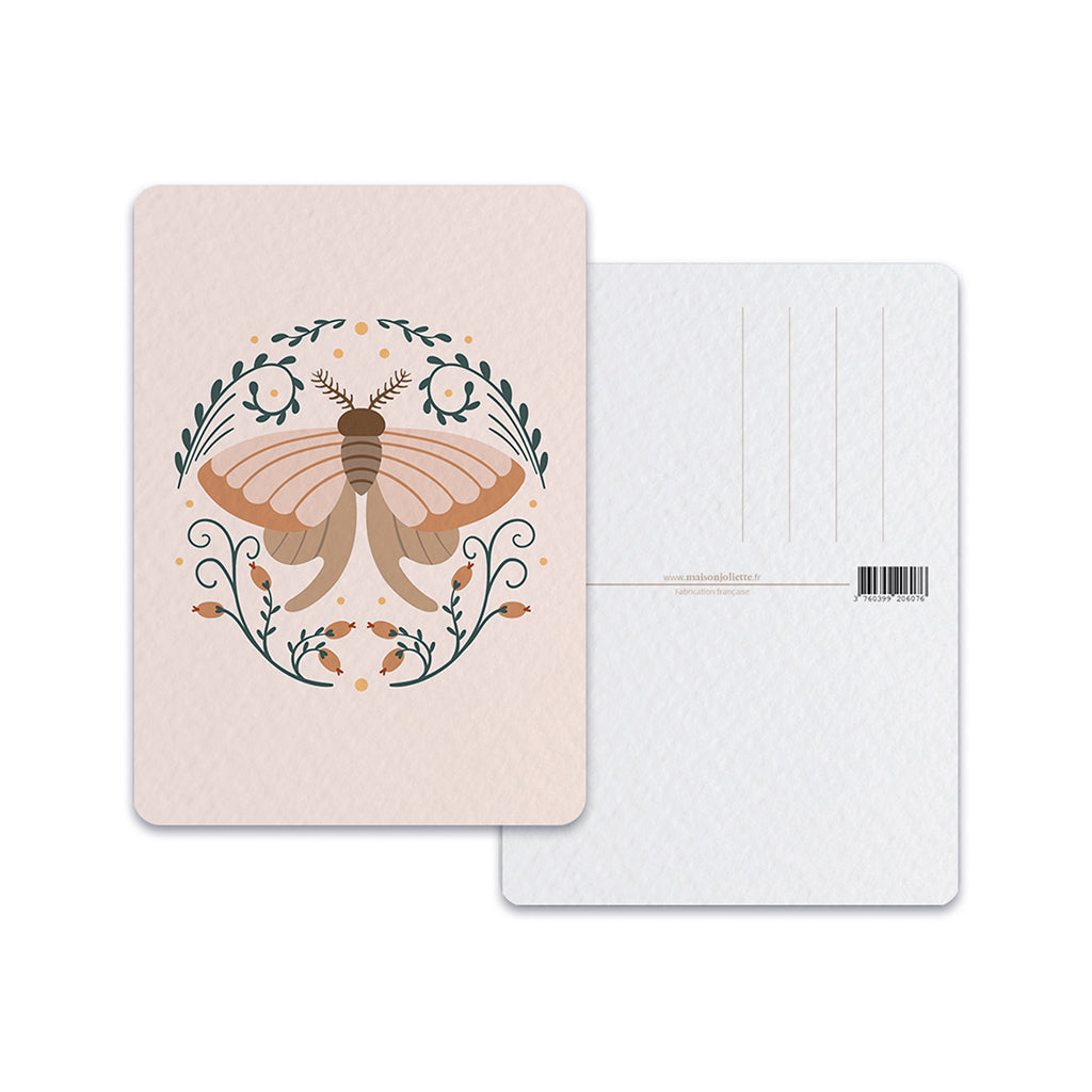 maison-joliette-boho-butterfly-2-postkarte-schmetterling-10-5x14-8 image 2