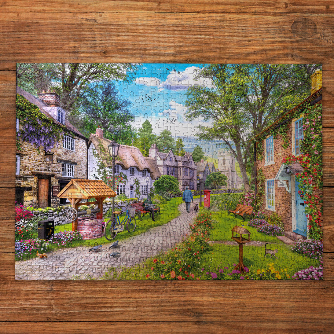gibsons-a-tranquil-moment-puzzle-500-teile-dorf image 2