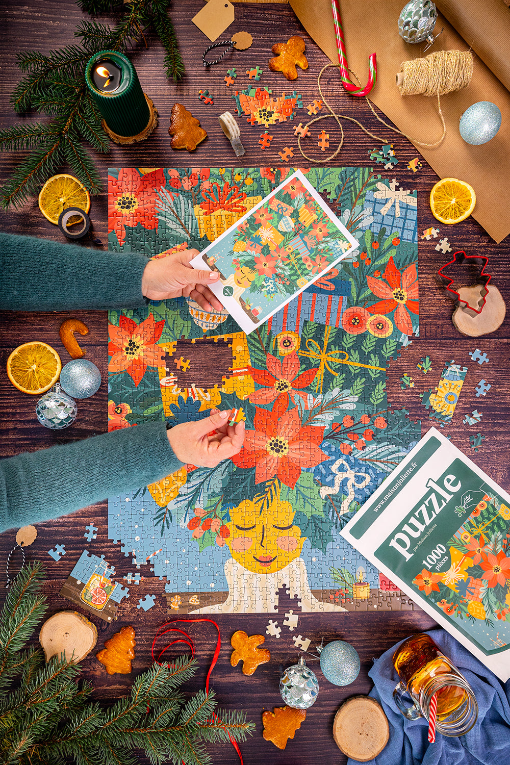 maison-joliette-puzzles-esprit-de-no-l-puzzle-1000-teile image 4