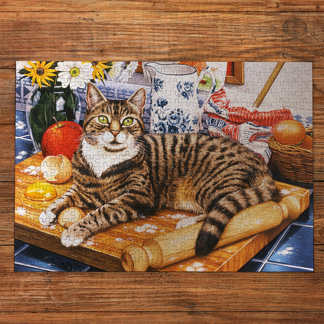 gibsons-a-cracking-bake-puzzle-500-teile-katze image 3