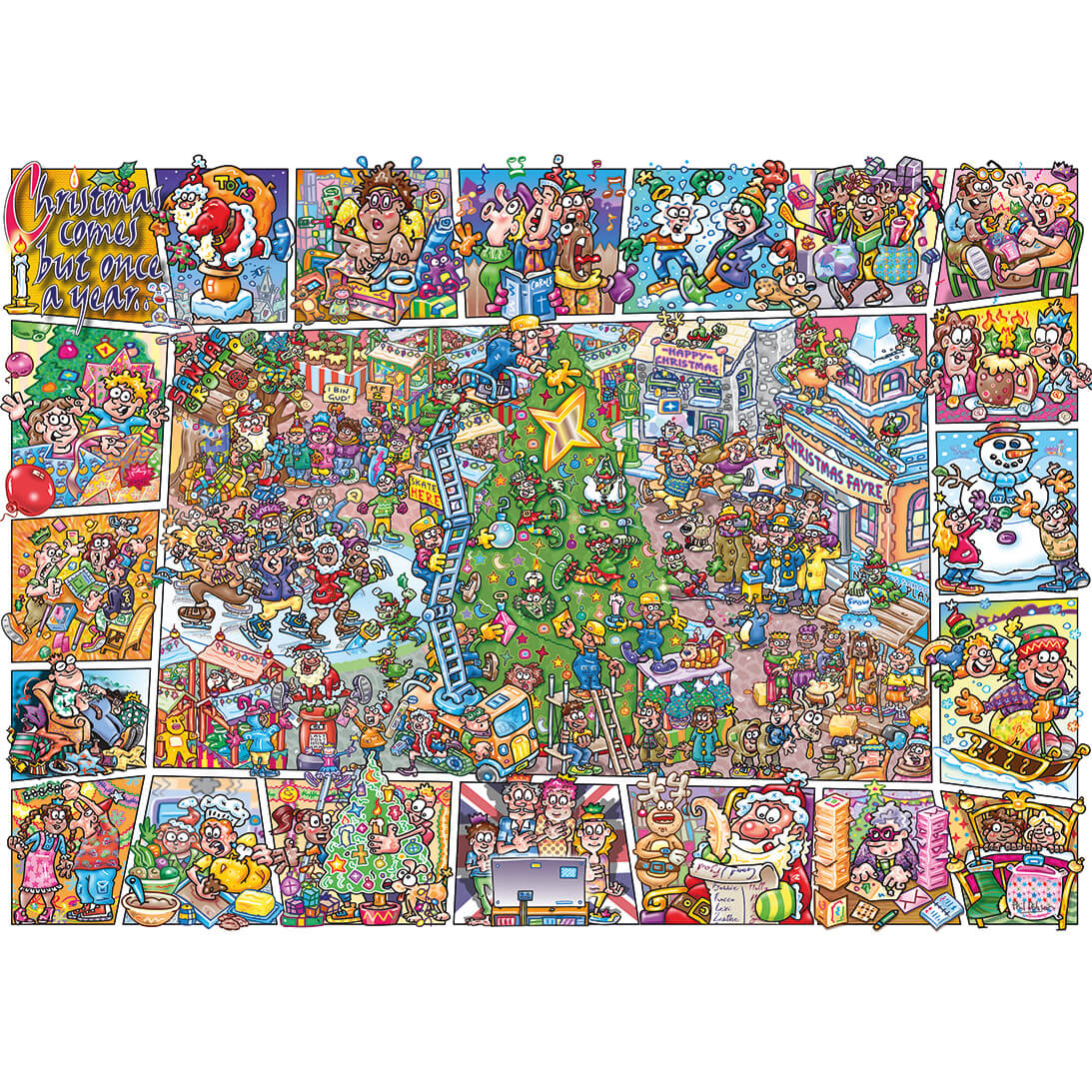 gibsons-jokesaws-crackers-for-christmas-puzzle-1000-lustig image 7