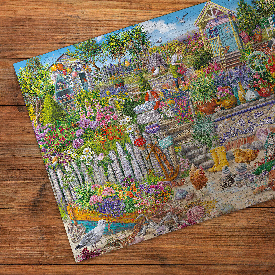 gibsons-beachcomber-s-garden-puzzle-250-xl-teile-garten image 2