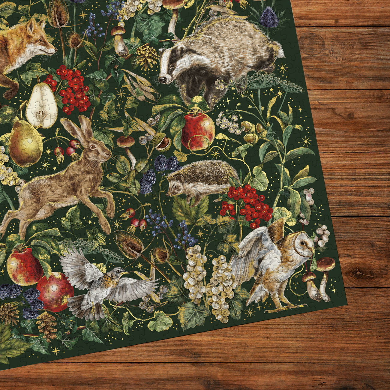 gibsons-fable-the-art-file-1000-teile-puzzle-waldtiere image 3