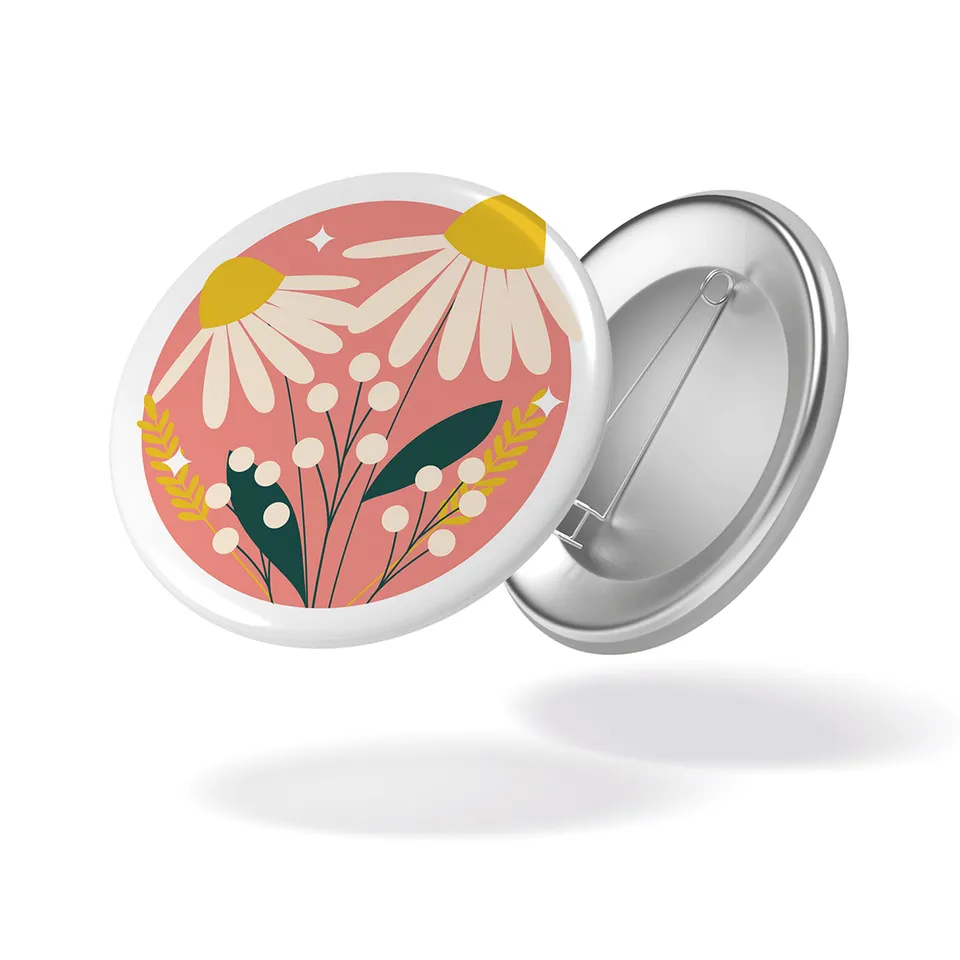 maison-joliette-badges-au-jardin-button-g-nsebl-mchen-rosa-32mm image 1