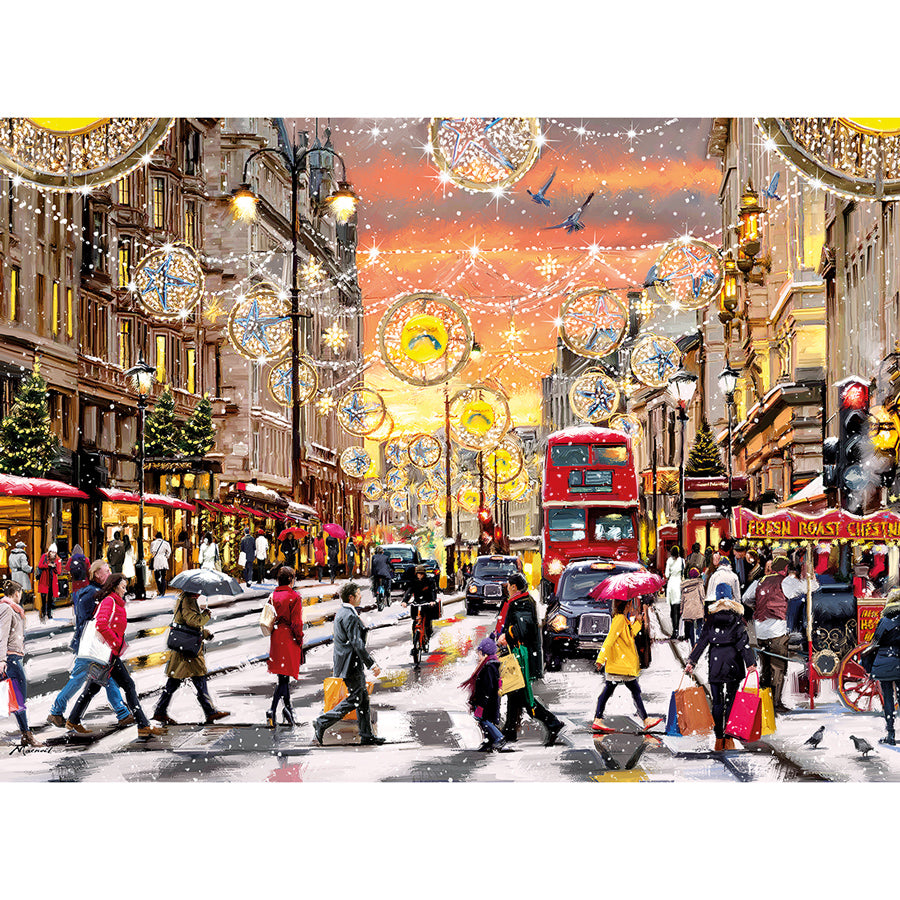 gibsons-holiday-hustle-puzzle-1000-teile-london-weihnachten image 4