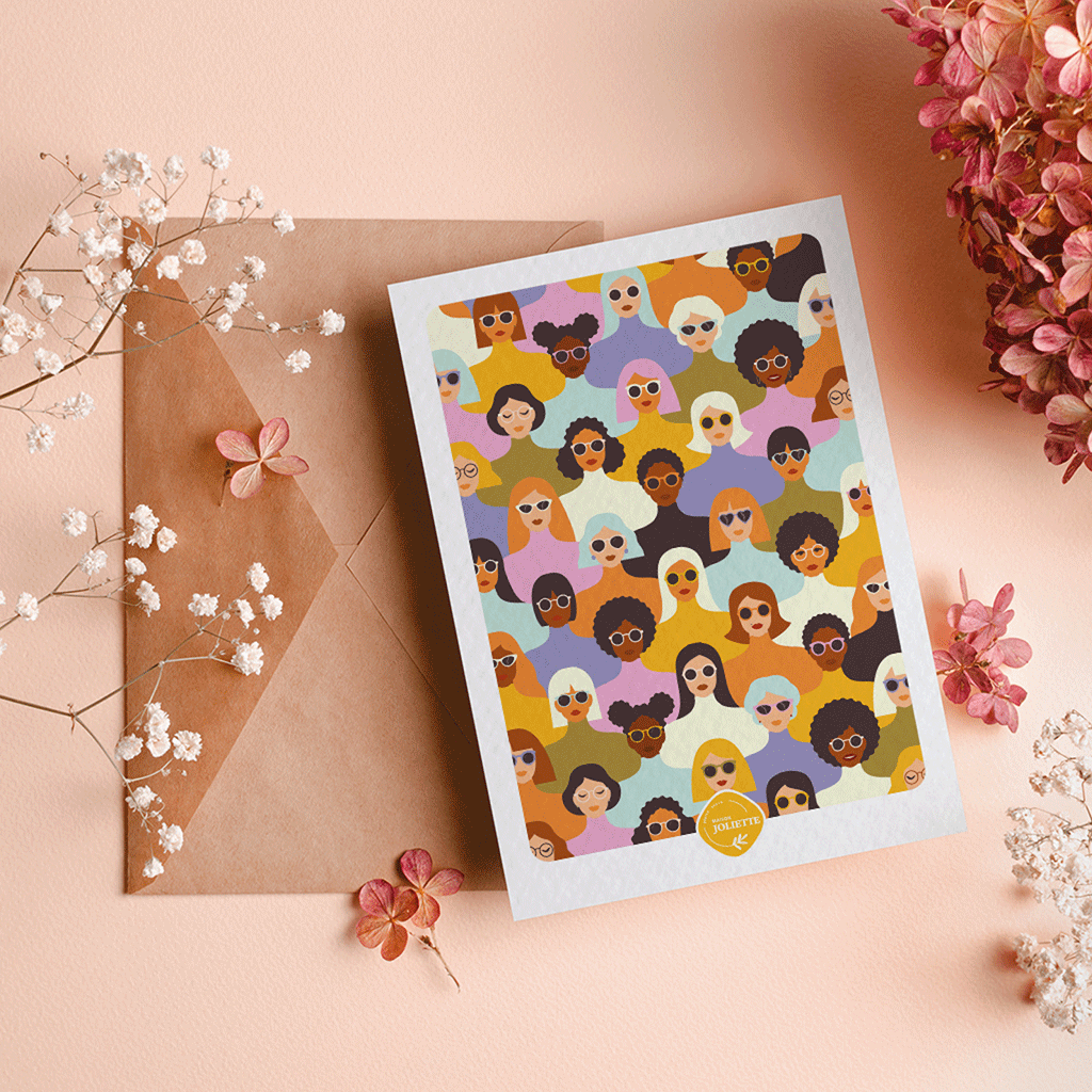 maison-joliette-multitude-postkarte-10-5x14-8-cm-mit-umschlag image 5