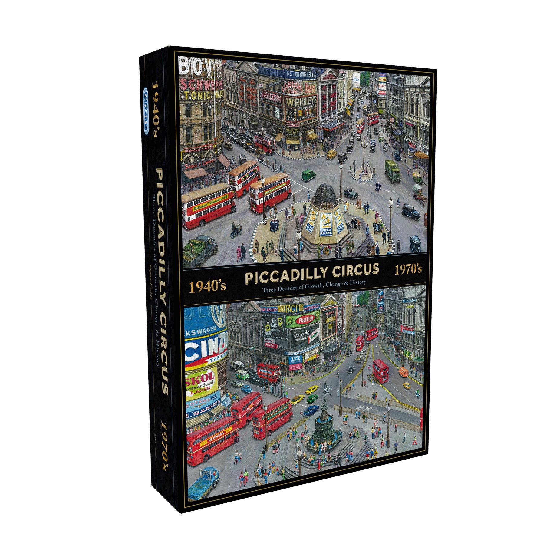 gibsons-piccadilly-circus-puzzle-1000-teile-london-nostalgie image 1