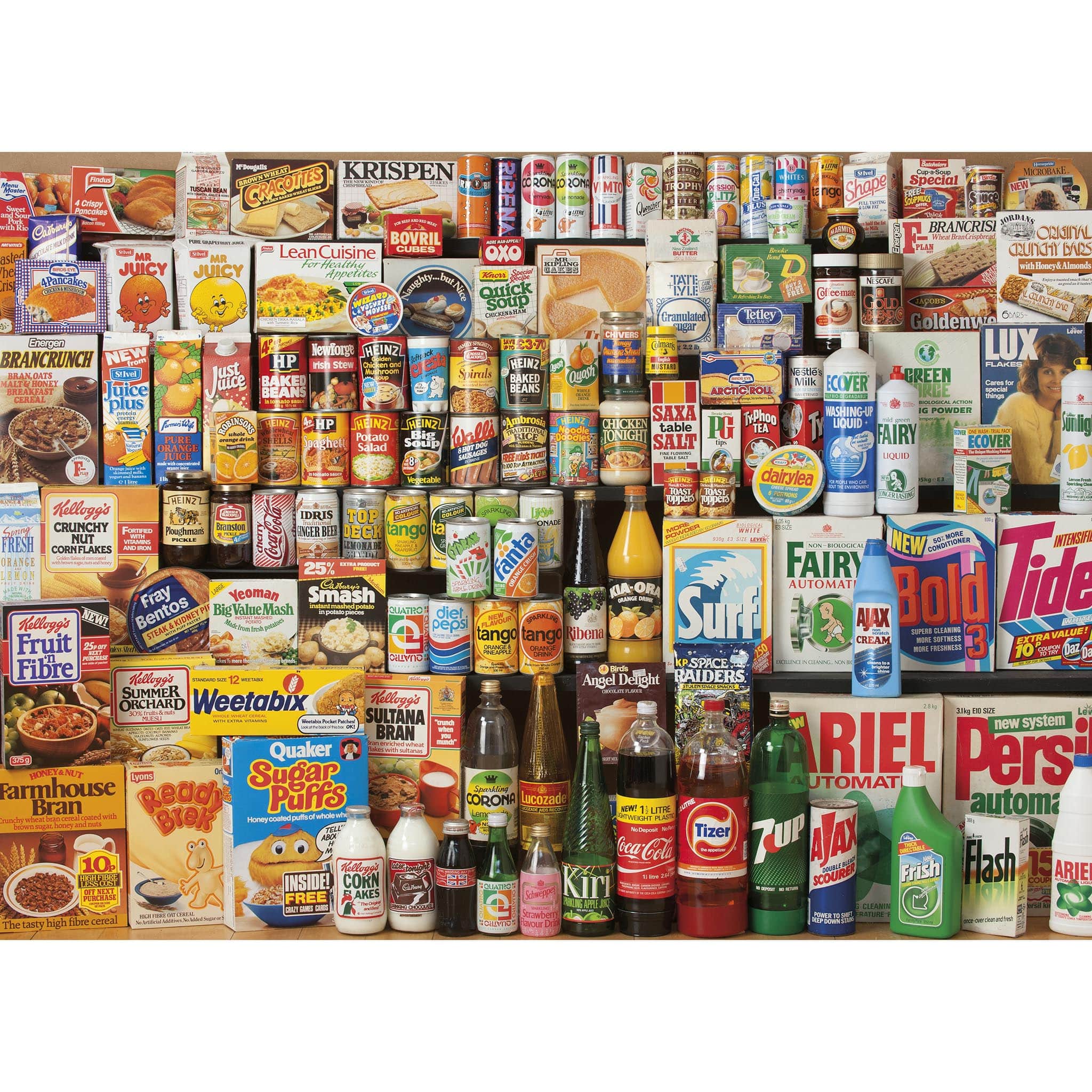 gibsons-1980s-shopping-basket-1000-teile-puzzle-retro image 2
