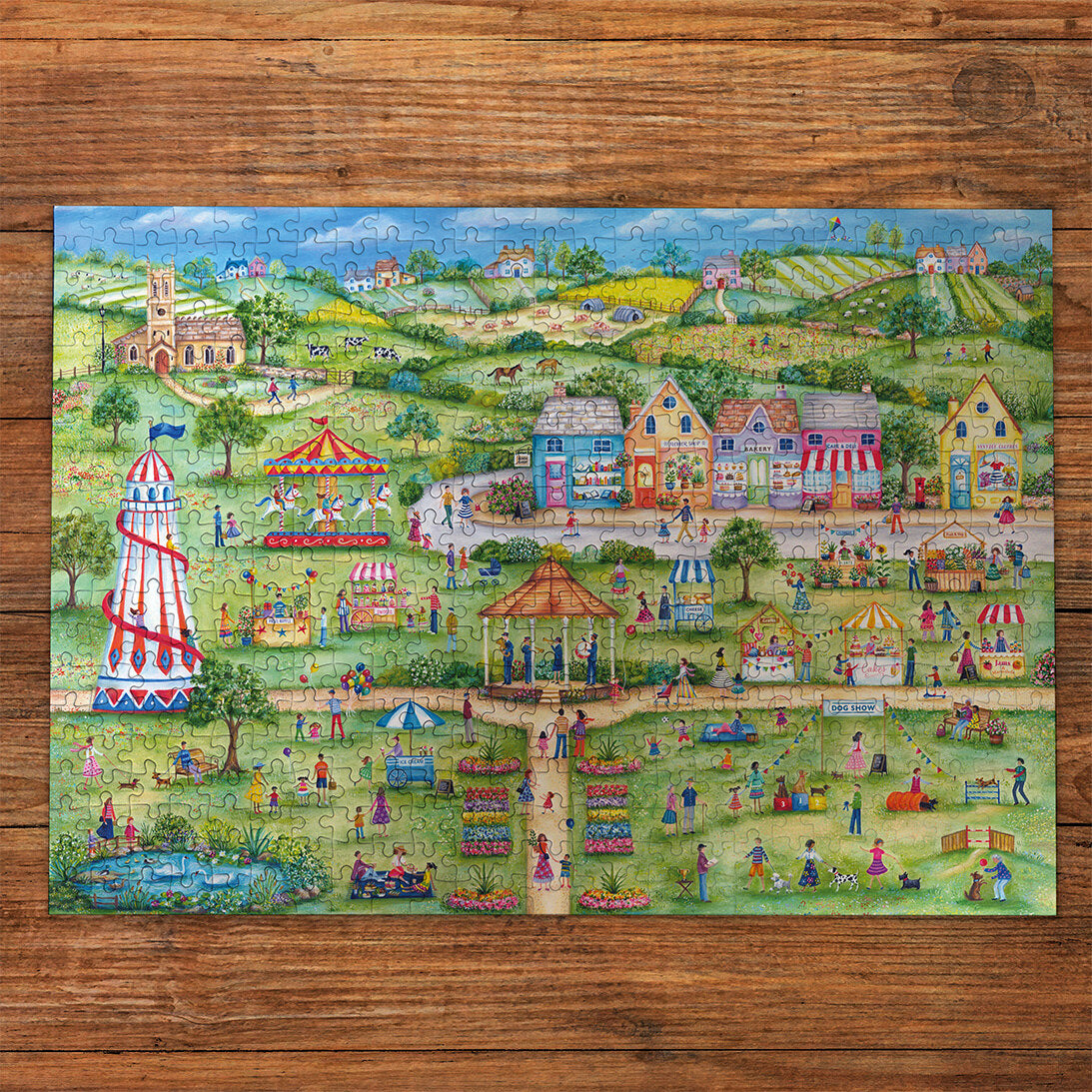 gibsons-celebrating-summer-puzzle-500-teile-sommer-park image 2