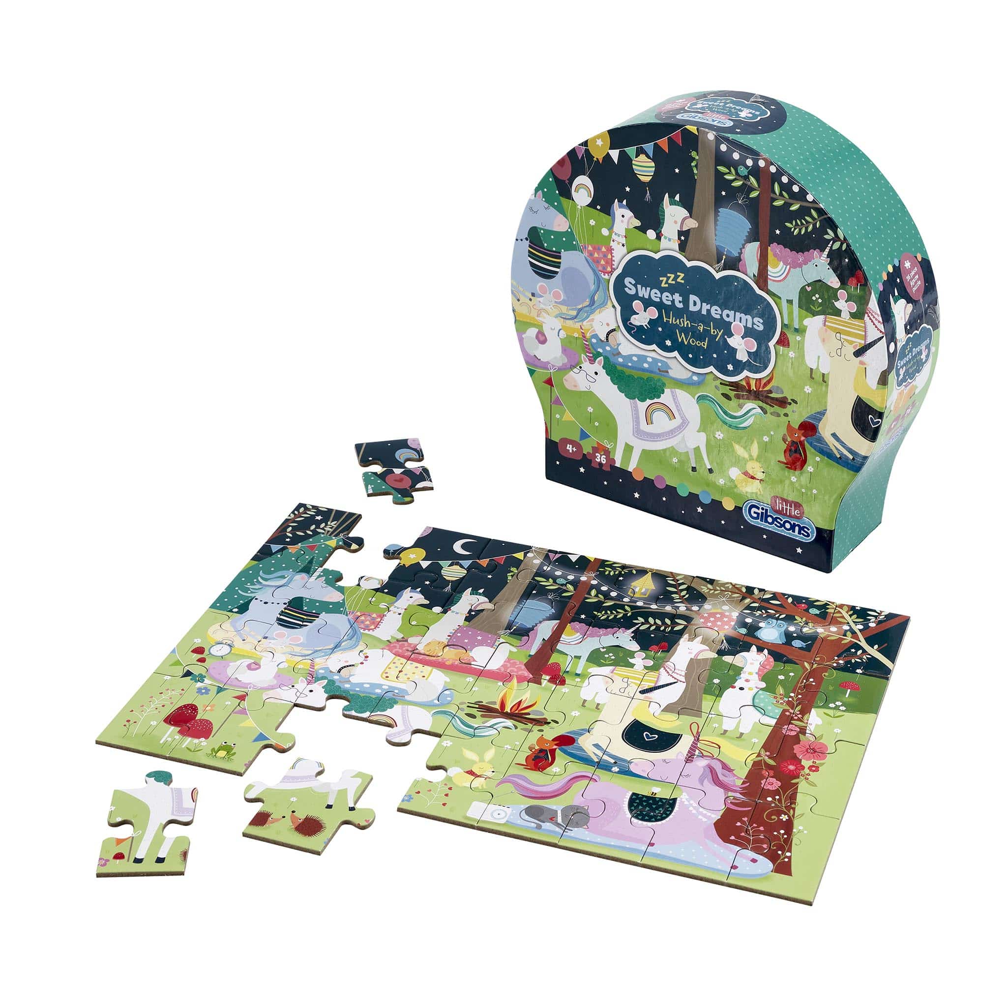 gibsons-sweet-dreams-36-teile-kinderpuzzle-einhorn image 5