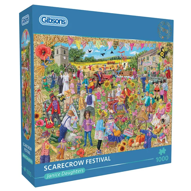 gibsons-scarecrow-festival-1000-teile-puzzle-herbst image 1
