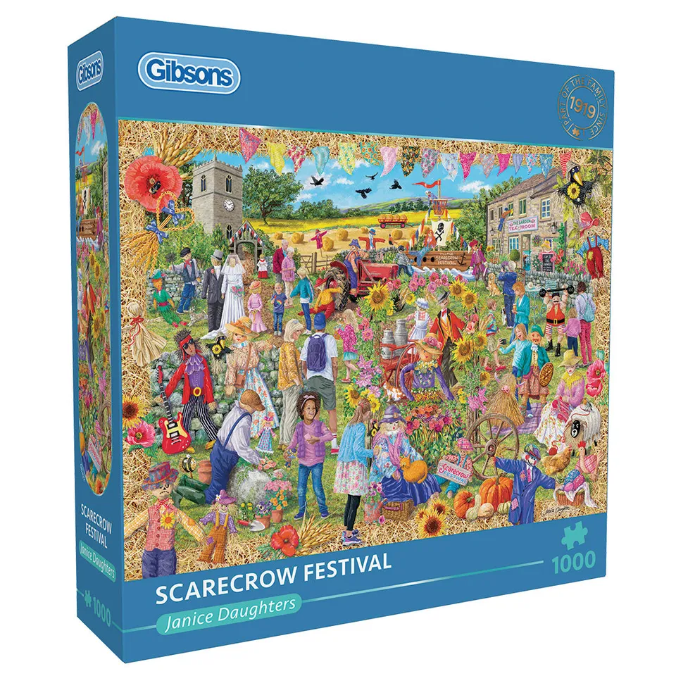 gibsons-scarecrow-festival-1000-teile-puzzle-herbst image 1