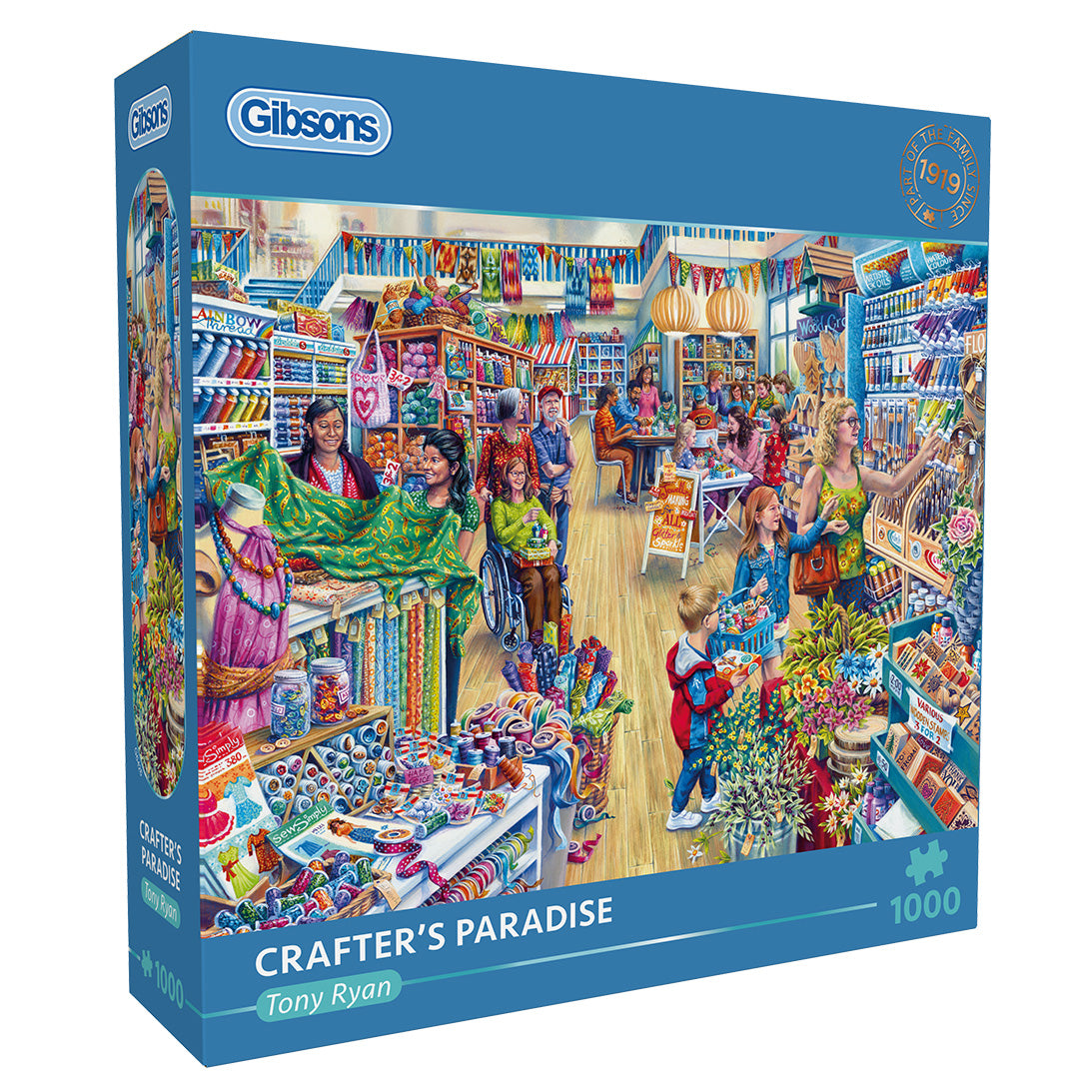 gibsons-crafter-s-paradise-puzzle-1000-teile-bastelladen image 1