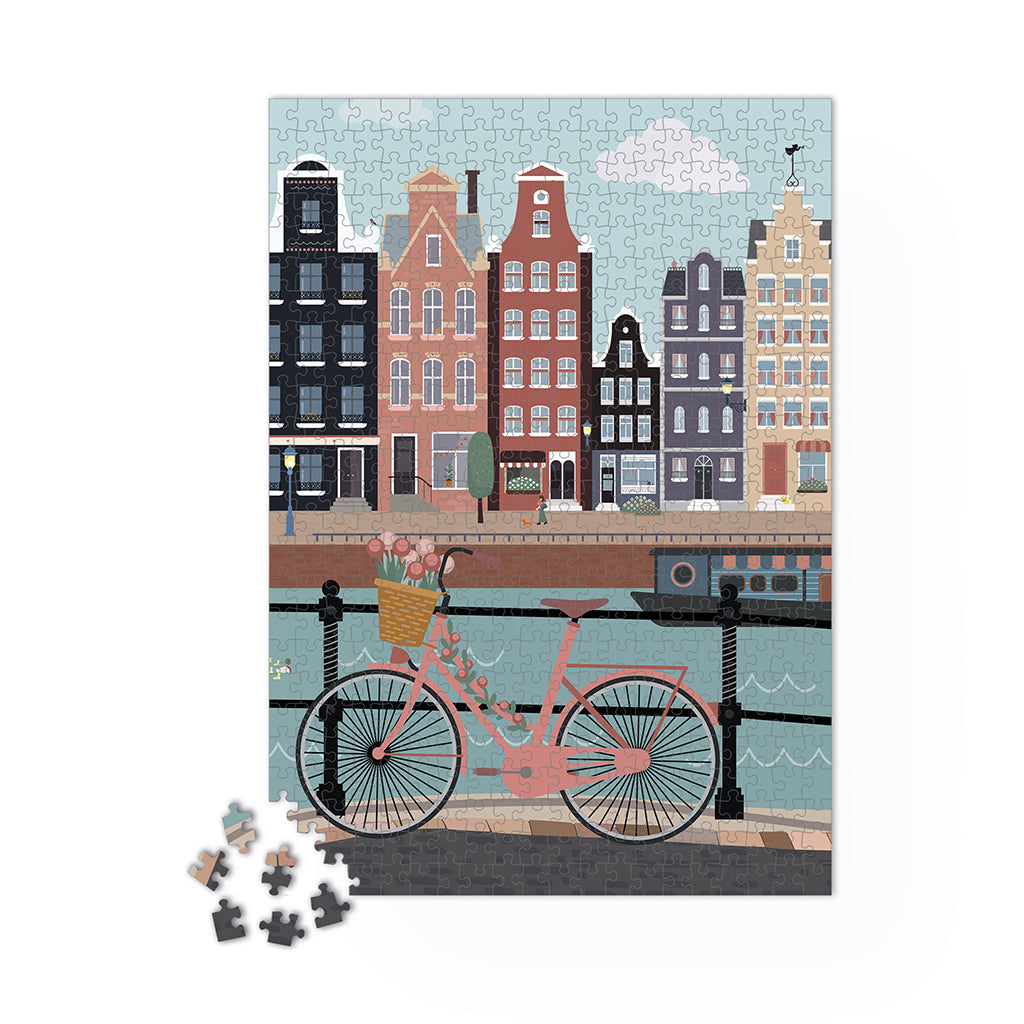maison-joliette-p-dalons-au-fil-de-l-eau-puzzle-1000-teile-matt image 1