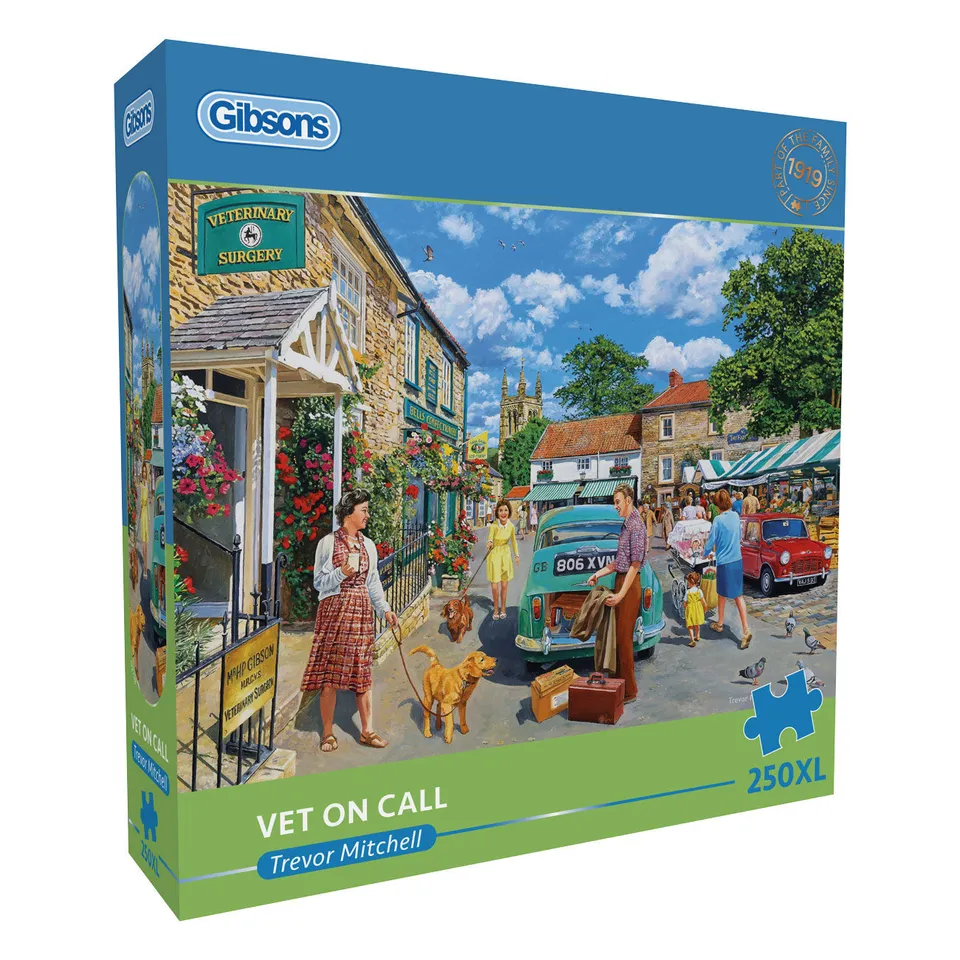 gibsons-vet-on-call-puzzle-250-xl-teile-hund image 1