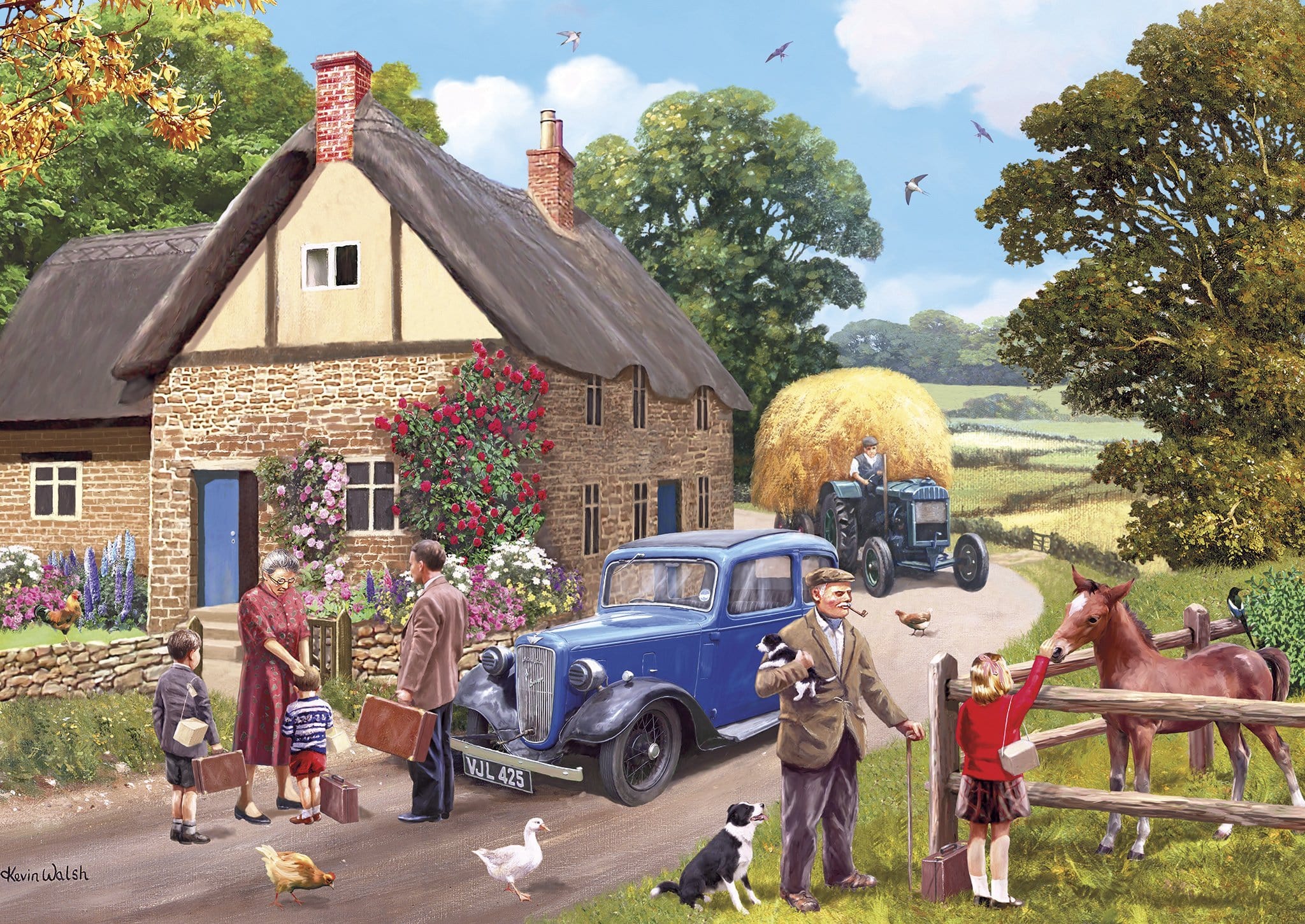 gibsons-the-evacuees-puzzle-4x500-teile-nostalgie image 7