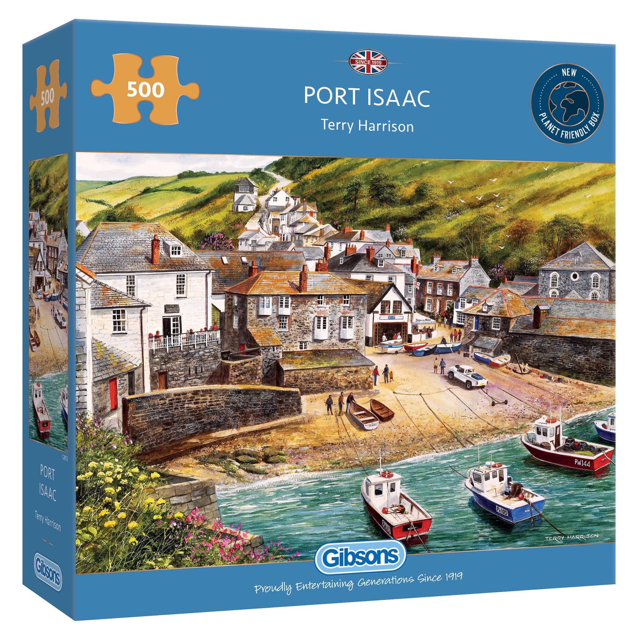 gibsons-port-isaac-puzzle-500-teile-k-stenhafen image 1