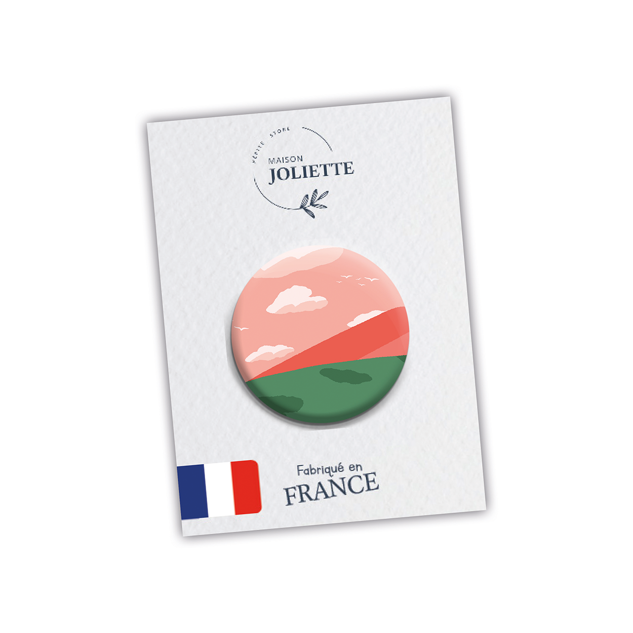 maison-joliette-love-is-in-the-air-montagne-button-32-mm image 2