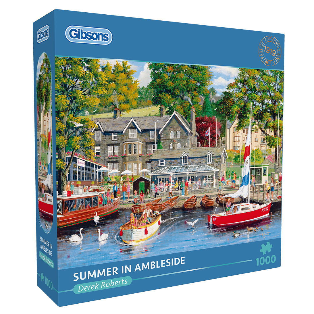 gibsons-summer-in-ambleside-puzzle-1000-teile-sommer image 1