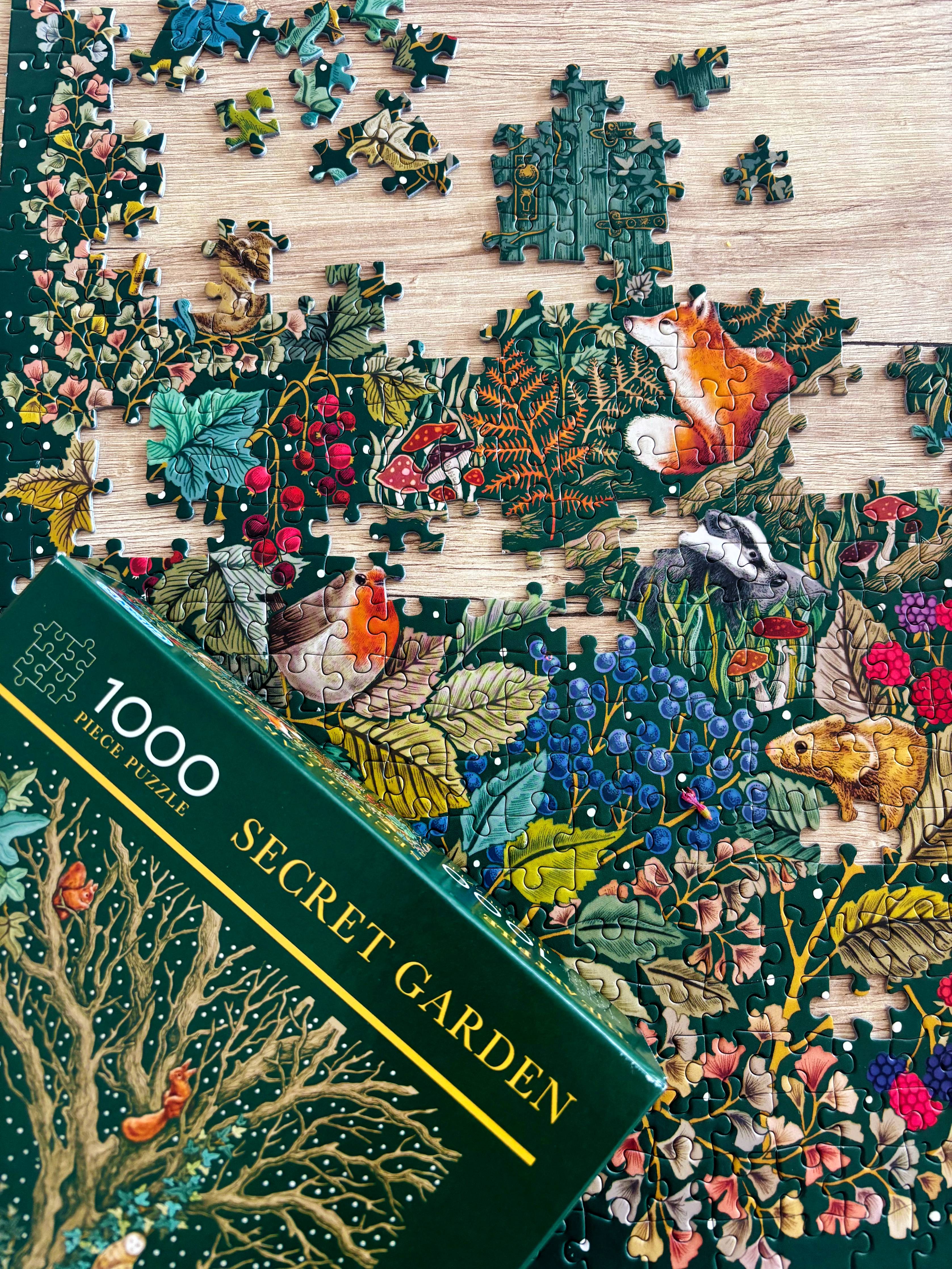 gibsons-secret-garden-puzzle-1000-teile-nachtgarten image 2