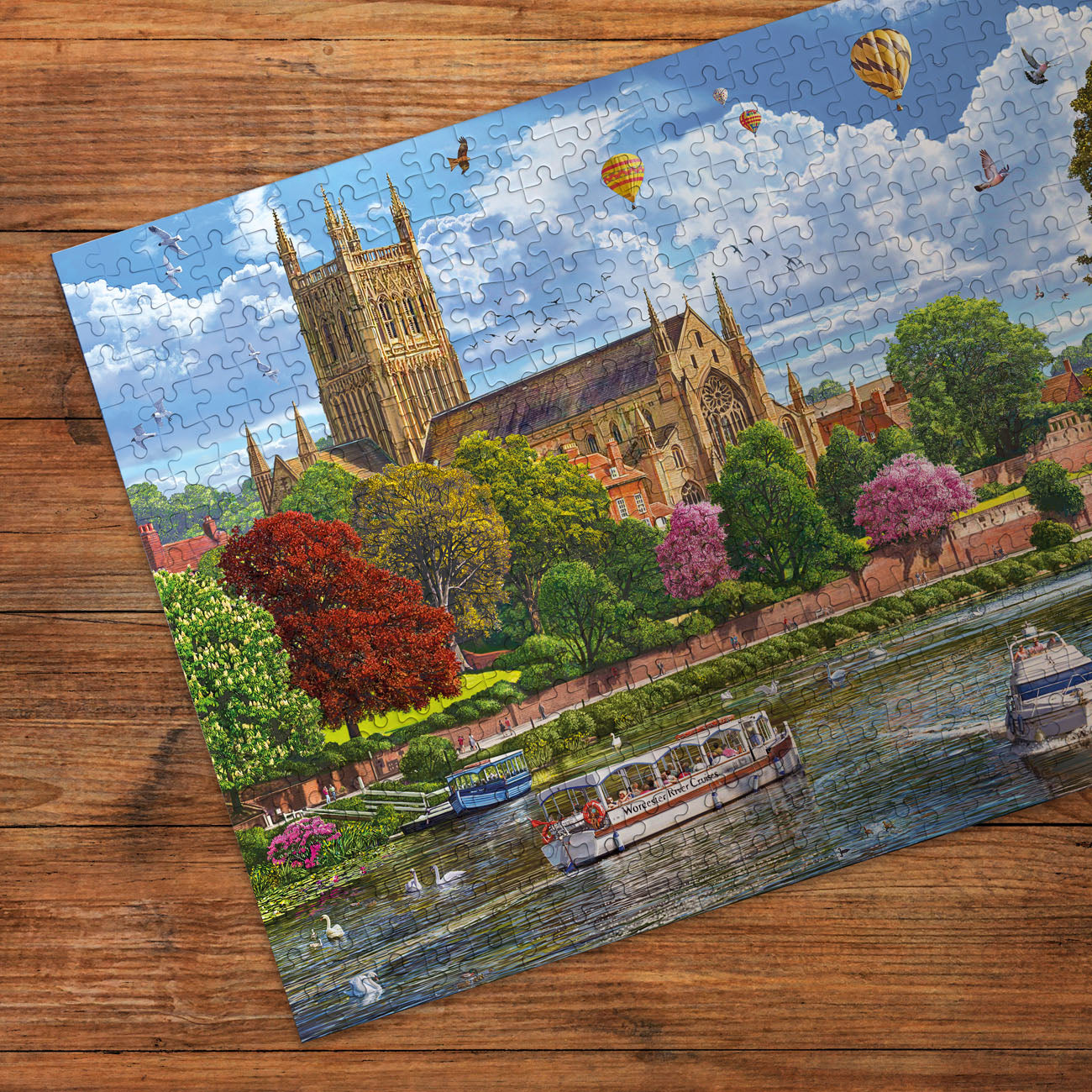 gibsons-worcester-from-the-river-puzzle-500-teile-stadt image 3
