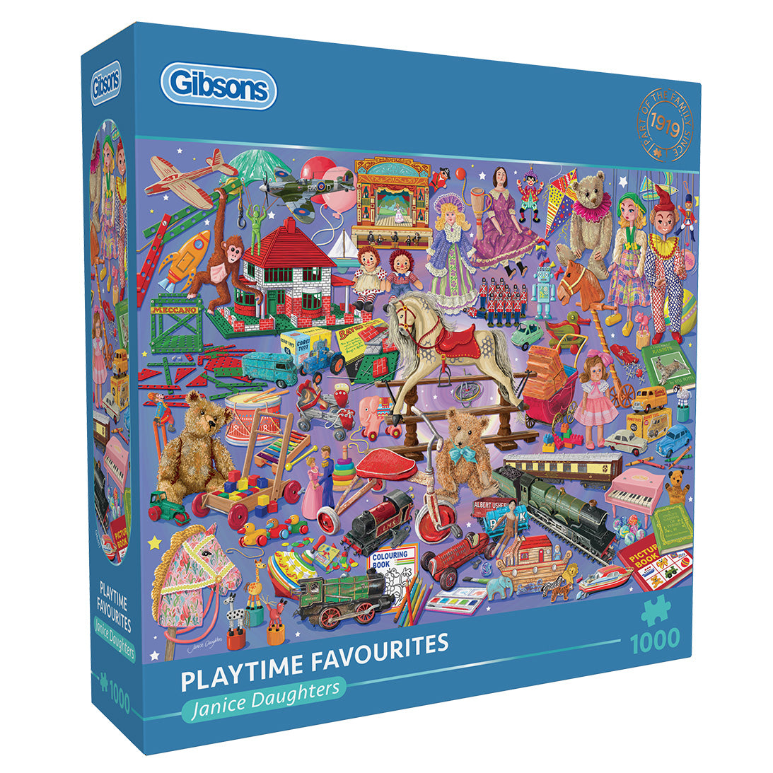 gibsons-playtime-favourites-puzzle-1000-teile-retrospielzeug image 1