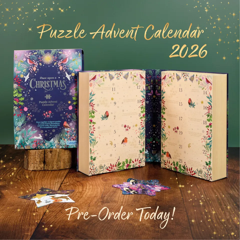 gibsons-once-upon-a-christmas-adventskalender-puzzle-24-mini-puzzles-festlich image 1