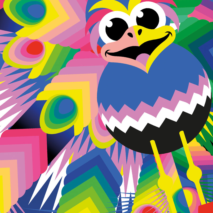 piece-love-kids-pan-kinderpuzzle-80-teile-pfau-33x25-cm image 6