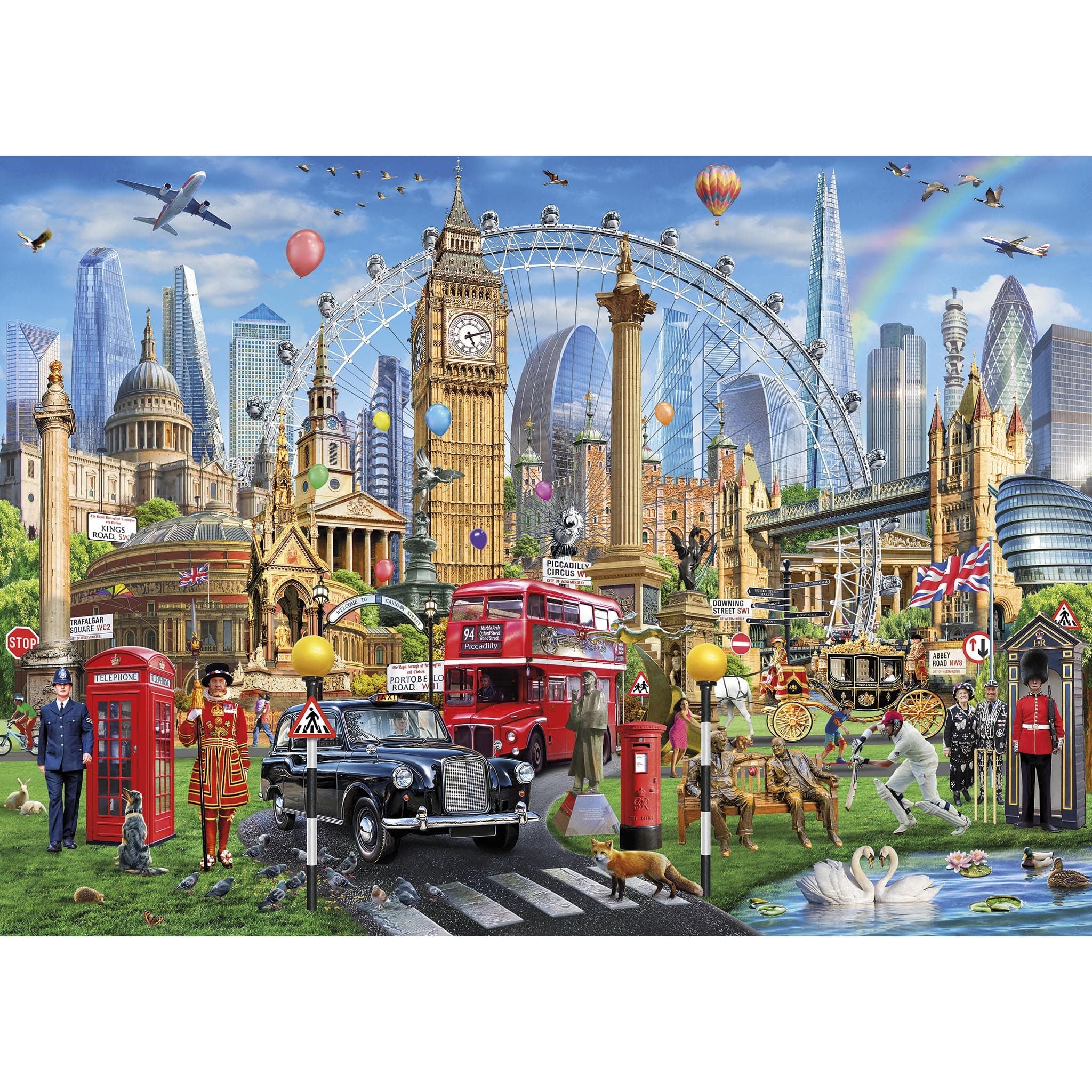 gibsons-london-calling-puzzle-1000-teile-stadt-london image 2