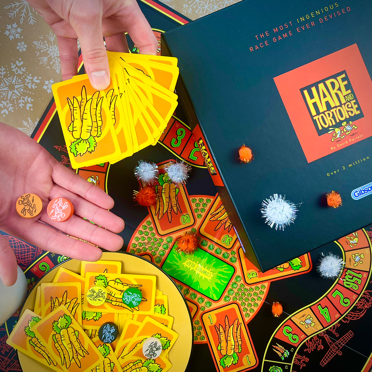 gibsons-hare-and-tortoise-brettspiel-rennen-ab-8-j image 2
