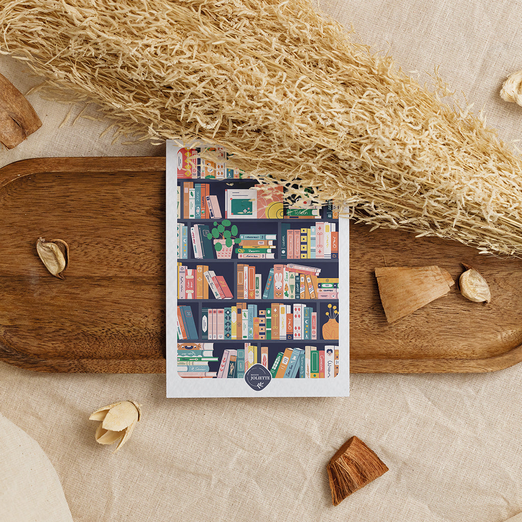 maison-joliette-book-lovers-postkarte-mit-umschlag image 8