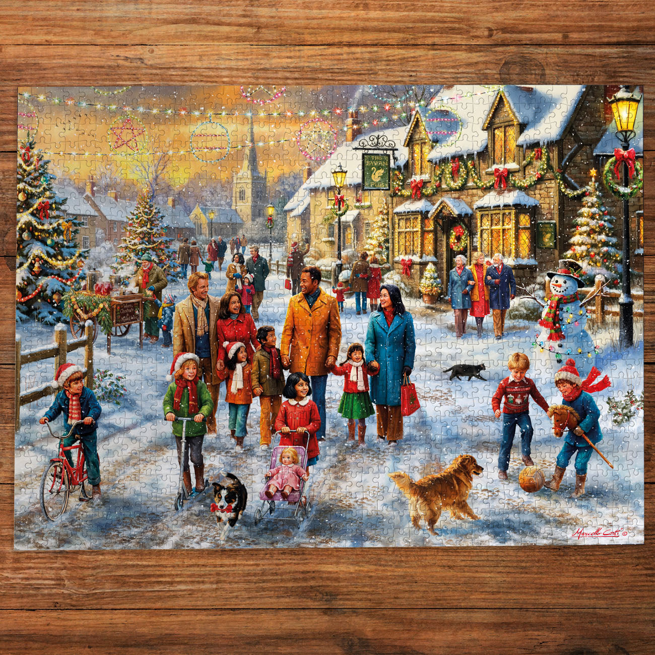 gibsons-a-christmas-wander-puzzle-1000-teile-limitiert image 3