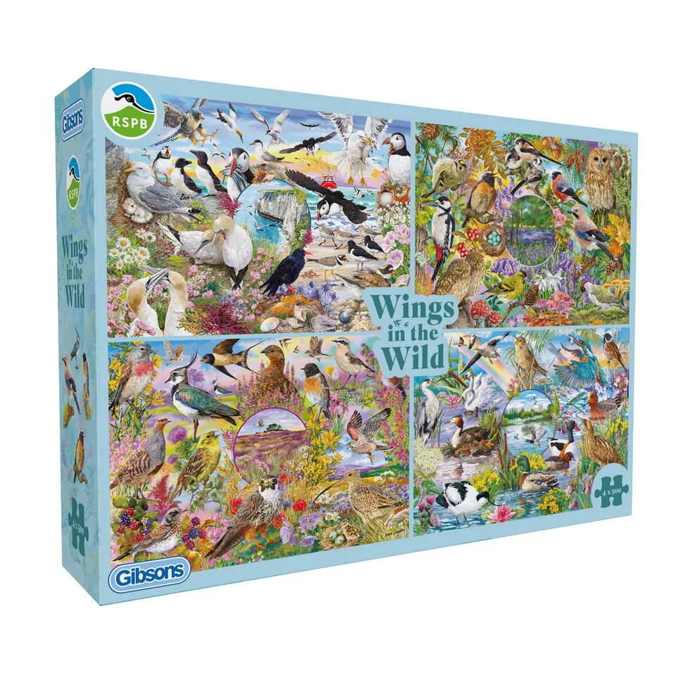 gibsons-rspb-wings-in-the-wild-puzzle-4x500-v-gel image 1