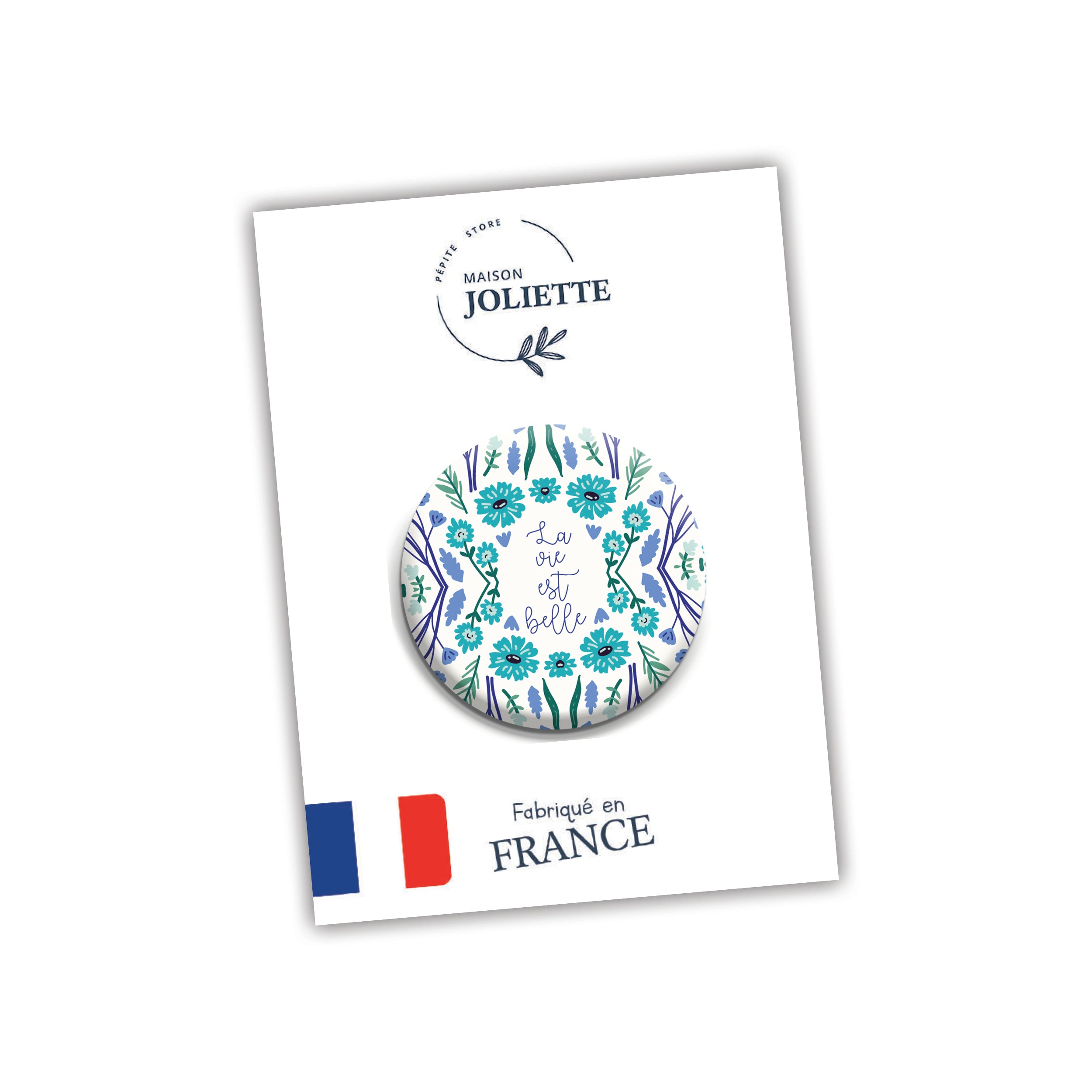 maison-joliette-badge-petits-bonheurs-la-vie-est-belle-32-mm image 2