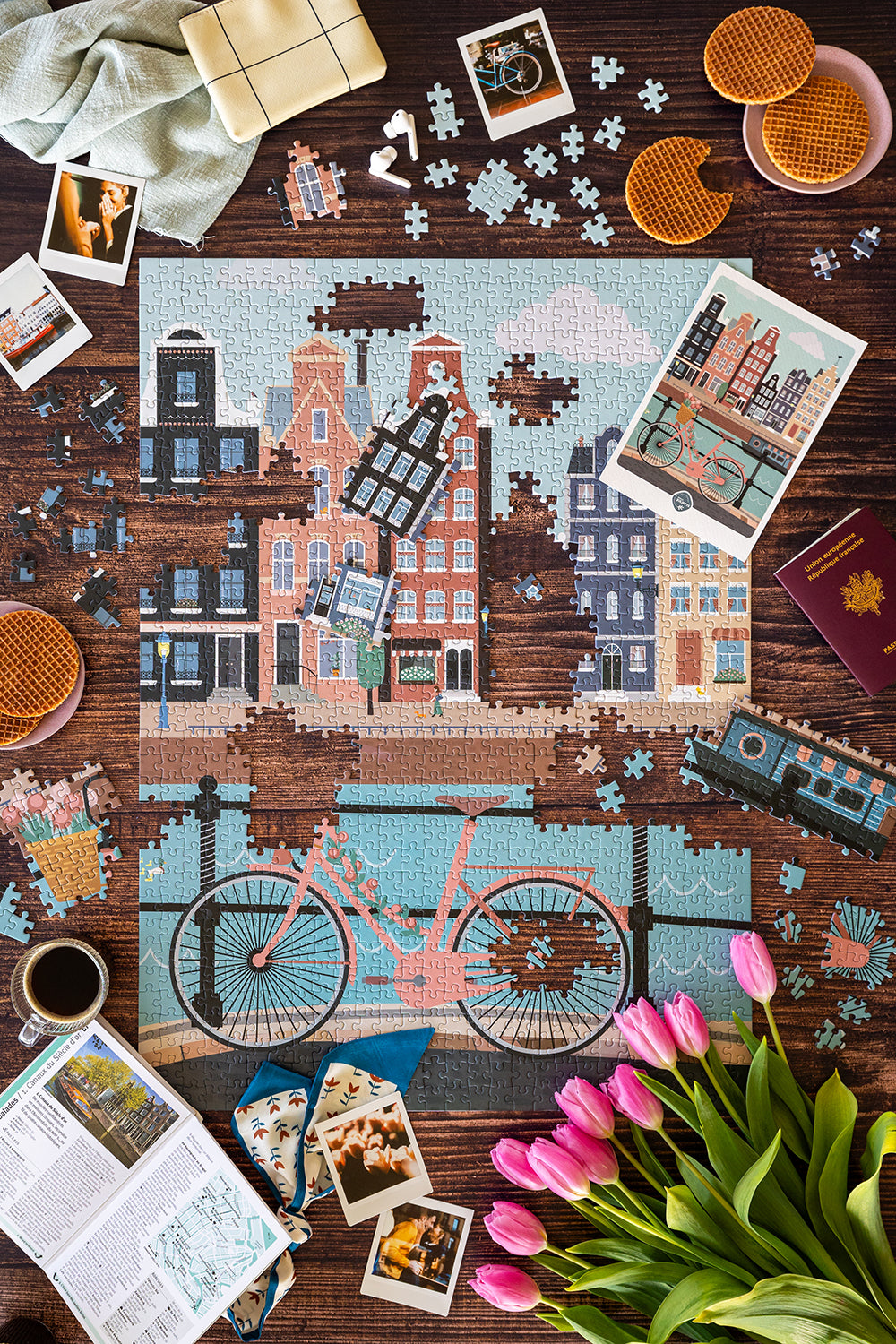 maison-joliette-p-dalons-au-fil-de-l-eau-puzzle-1000-teile-matt image 6
