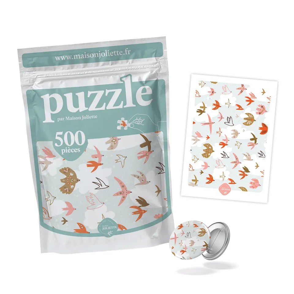maison-joliette-les-p-tis-packs-libre-comme-l-air-puzzle-500-teile-set image 1