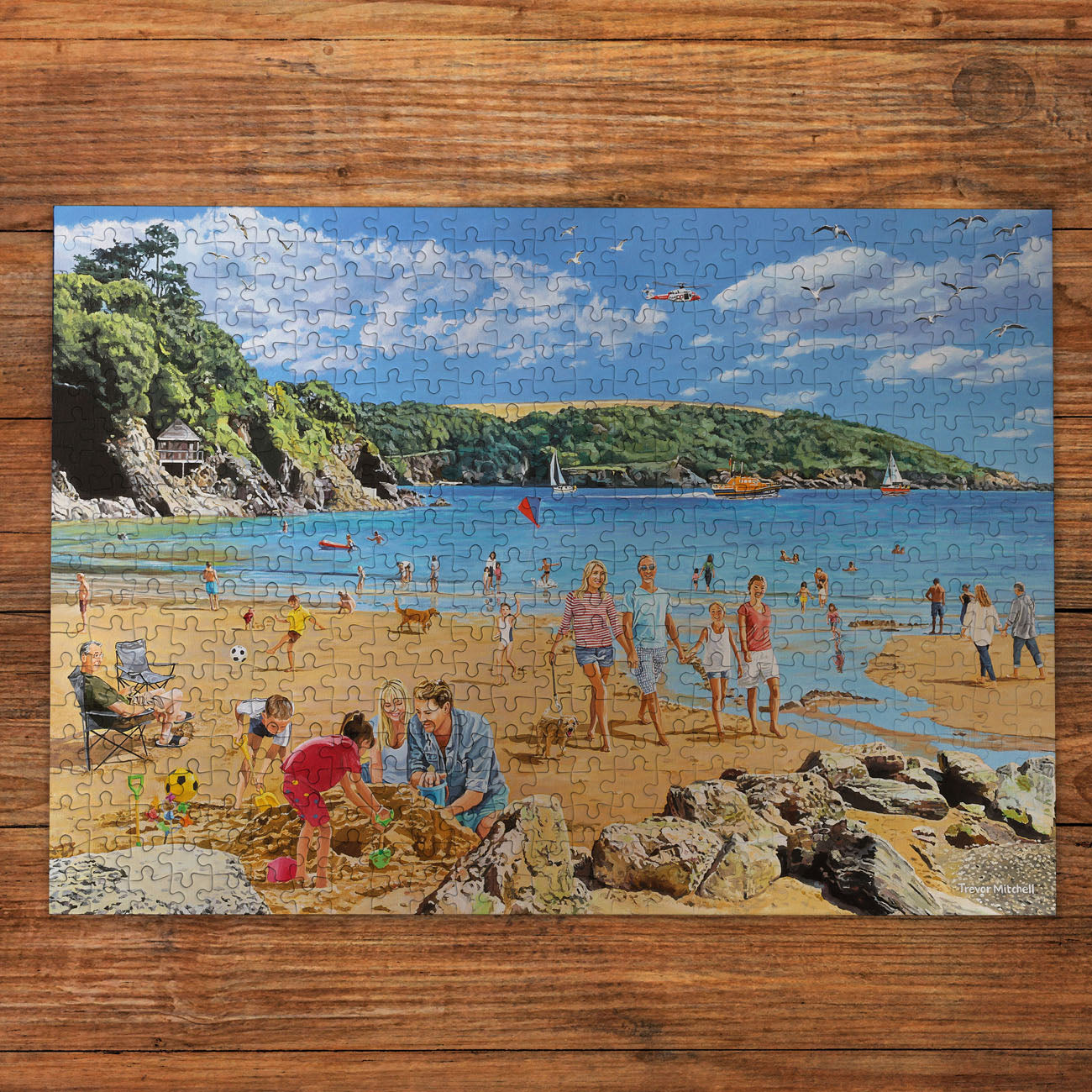 gibsons-beside-the-seaside-puzzle-4x500-teile-strand image 4