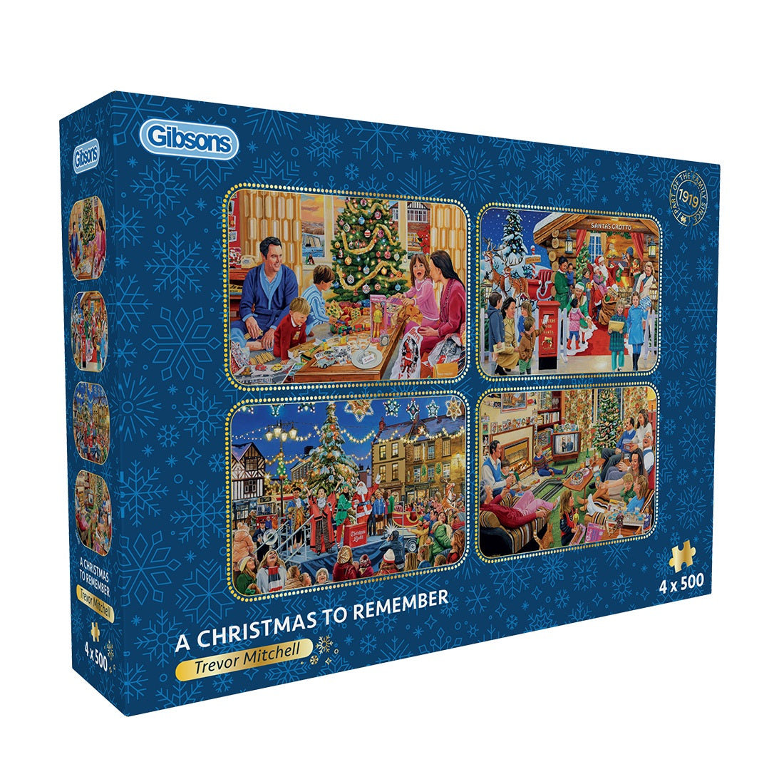 gibsons-a-christmas-to-remember-4x500-teile-puzzle-weihnachten image 1