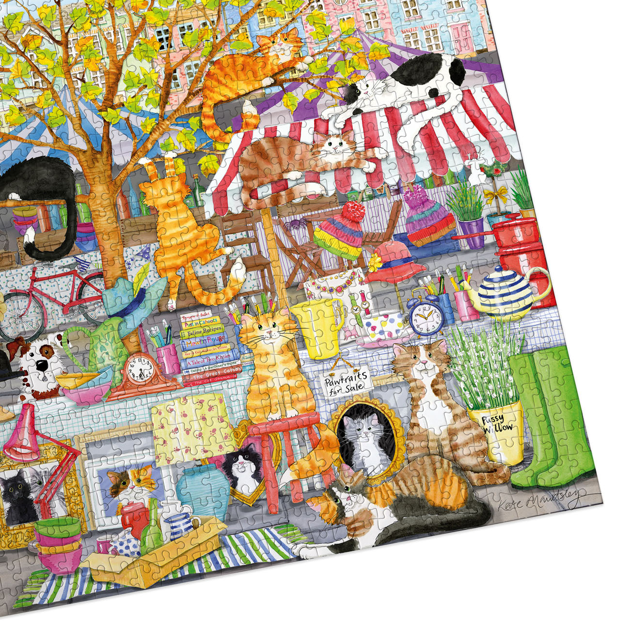 gibsons-flea-market-moggies-puzzle-1000-teile-katzen image 7