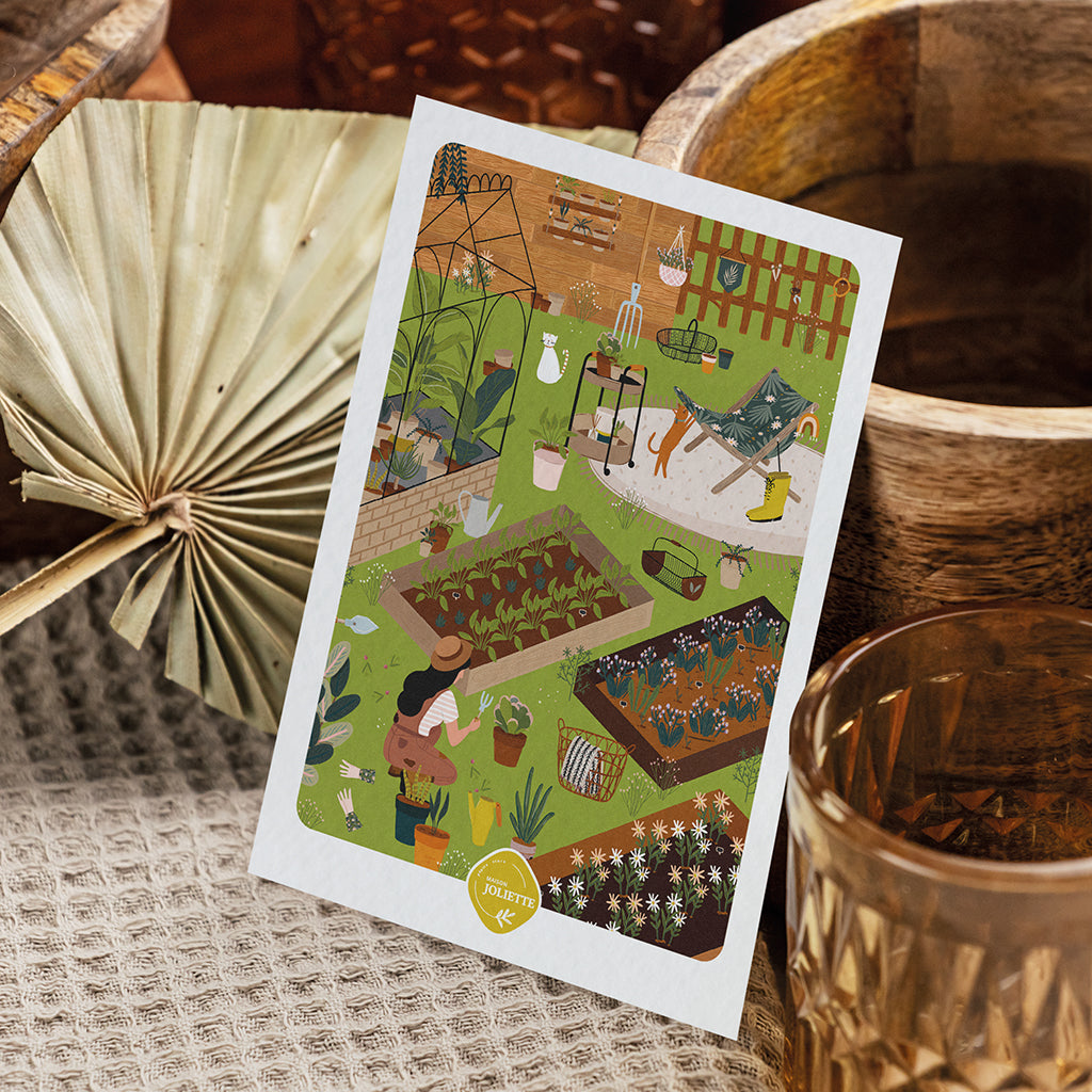 maison-joliette-cartes-postales-jardin-secret-postkarte-umschlag image 6