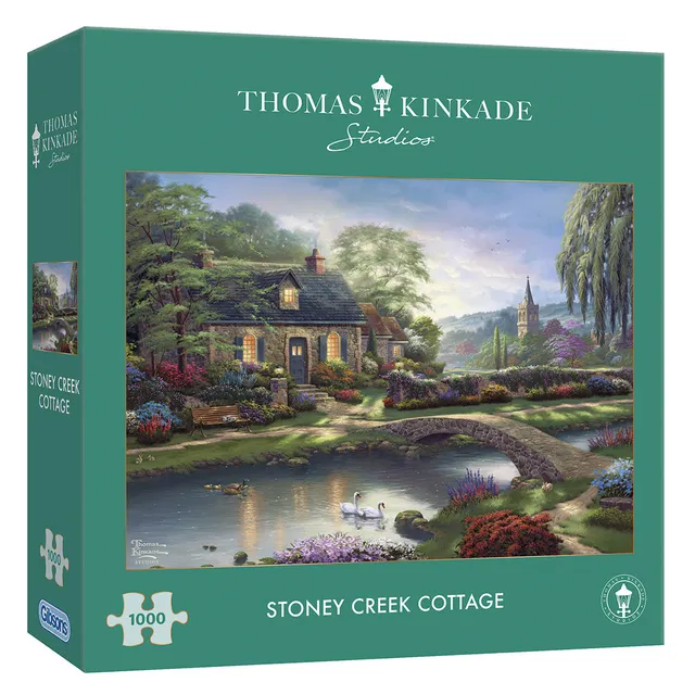 gibsons-stoney-creek-cottage-puzzle-1000-teile-kinkade image 1