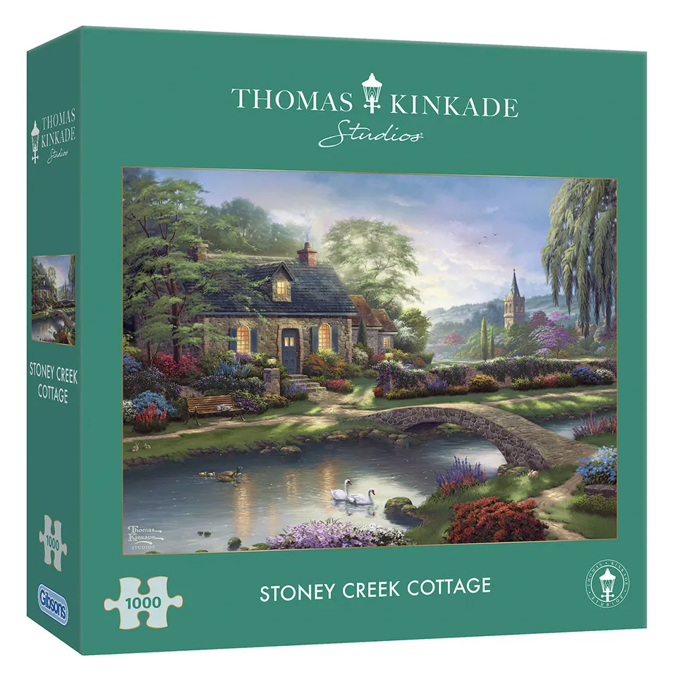 gibsons-stoney-creek-cottage-puzzle-1000-teile-kinkade image 1