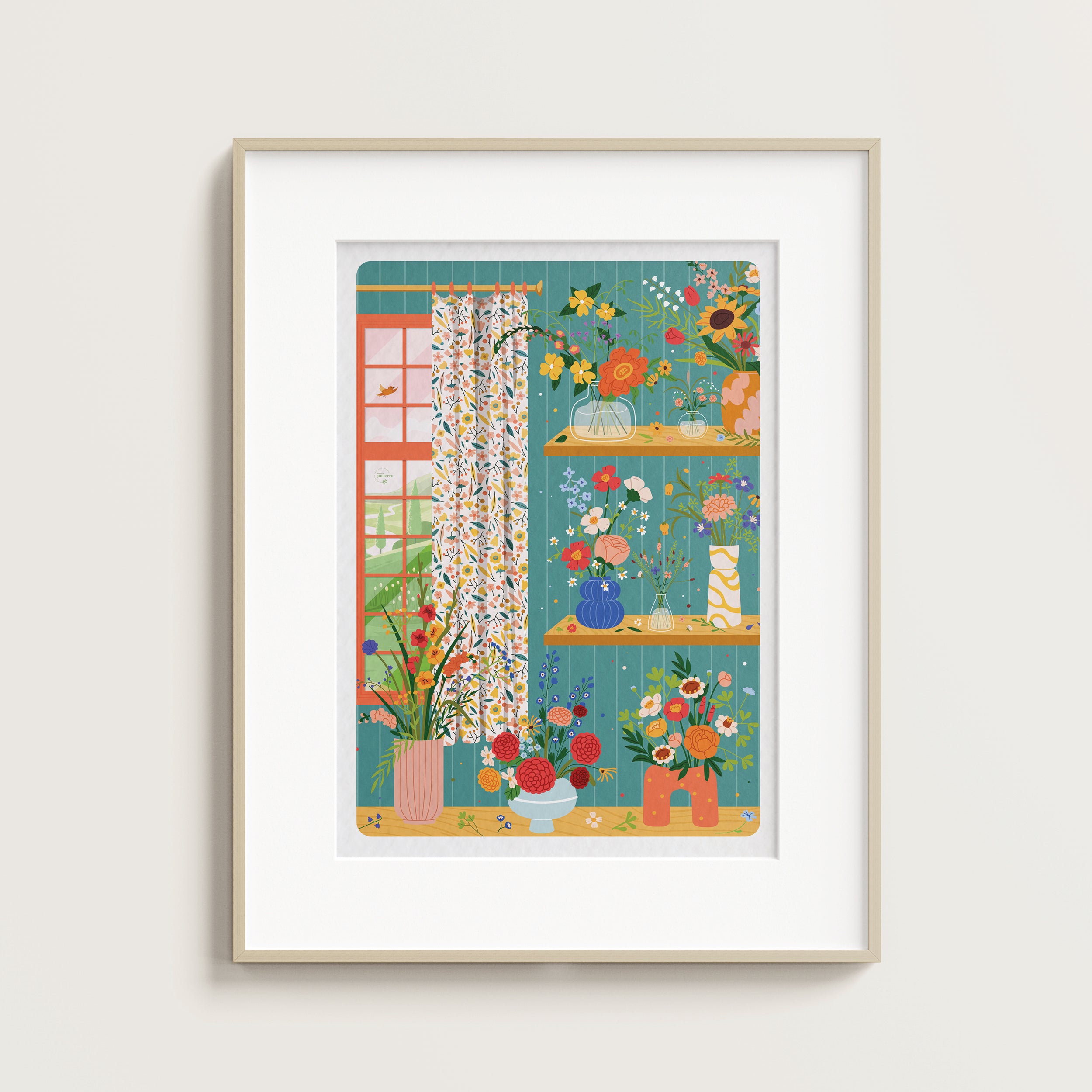 maison-joliette-flower-addict-poster-a4-blumen-250g-papier image 5