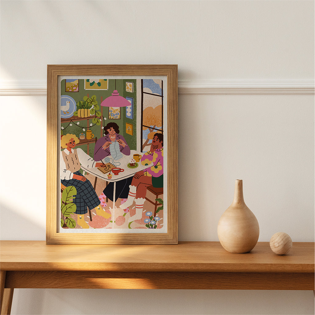 maison-joliette-affiches-les-copines-poster-a4-21x29-7-cm image 4